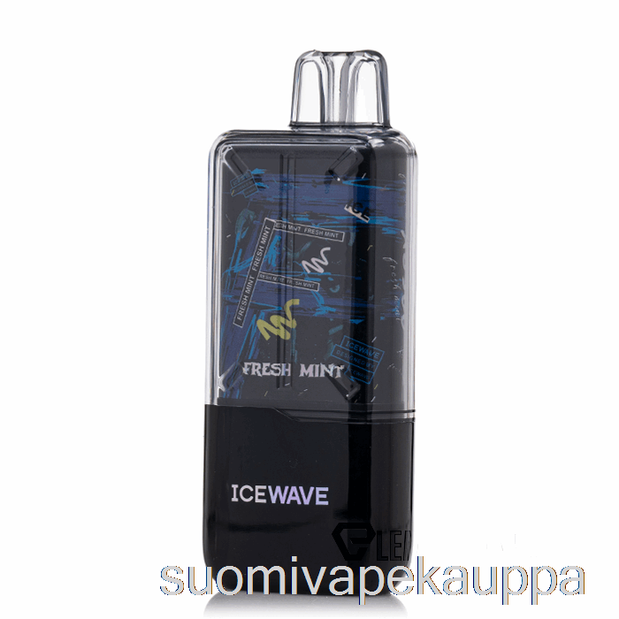 Vape Suomi Icewave X8500 Kertakäyttöinen Tuore Minttu